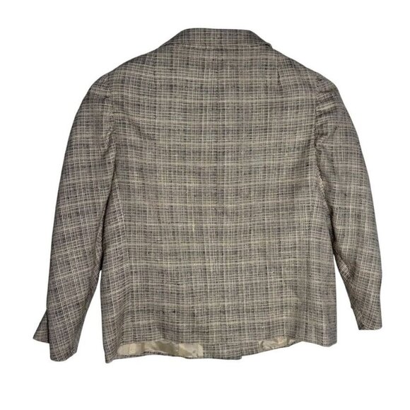 Bally Womens 80's Vintage Cropped Blazer Italian Size 42 / US Medium womens jack - Picture 5 of 9